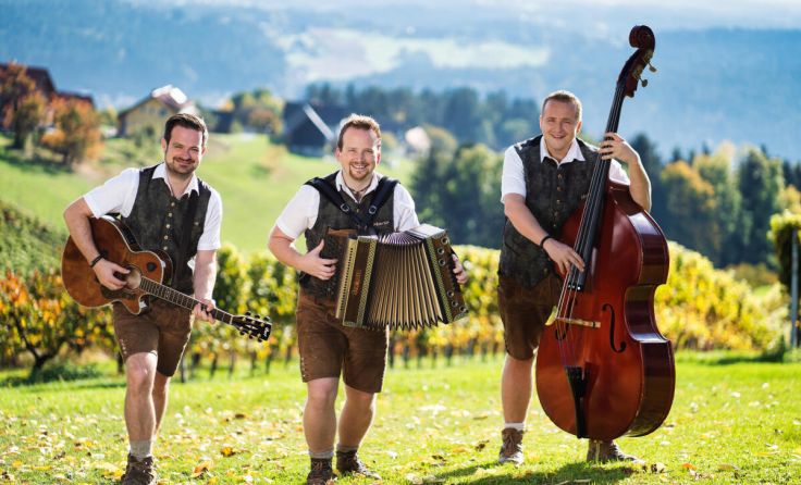 Die Pagger Buam gastieren in Dorfstetten. (Foto: Kump Photography)