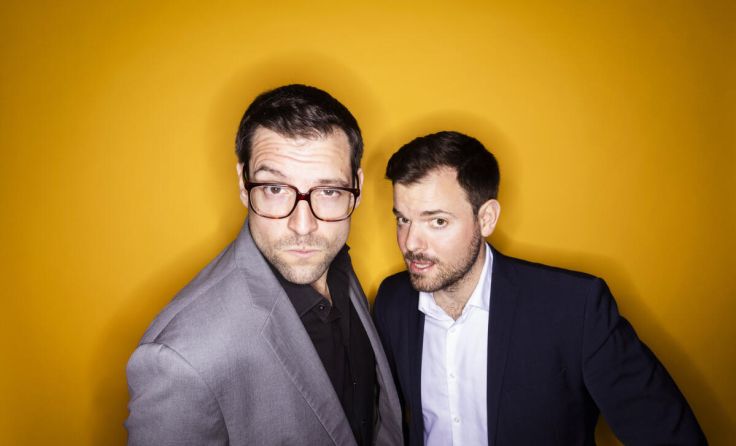 Flo & Wisch sorgen für einen humorvollen Abend in Pabneukirchen. (Foto: Moritz Schell)