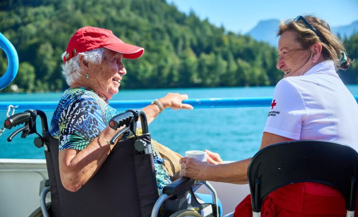Das Rote Kreuz sorgt für Urlaubserlebnisse mit Sicherheitsnetz. (Foto: OÖRK/Werner Asanger)