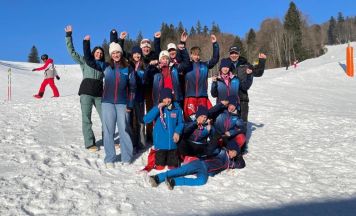 Wintersportler der Mittelschule St. Georgen am Walde holten sich den Landesmeistertitel