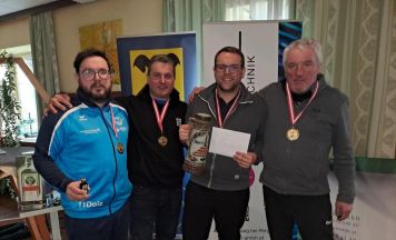 Eisstock-Vereinsmeisterschaften gingen in Windhaag bei Perg über die Bühne