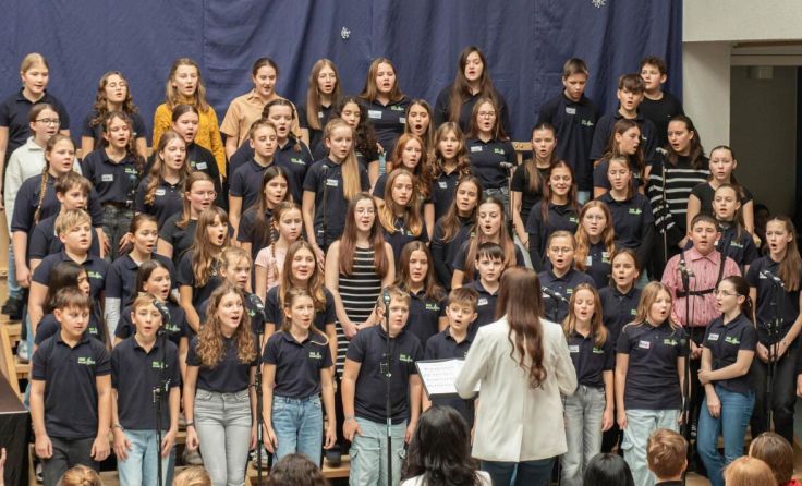 Das Bezirksjugendsingen 2026 findet in der Musikmittelschule Saxen statt. (Foto: MMS Saxen)