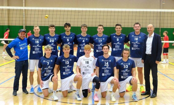 Die Herren der Mühlviertel Volleys. (Foto: SG Mühlviertelvolleys)