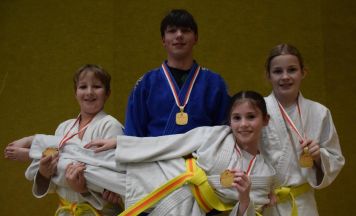 Vier Landesmeistertitel für die Luftenberger Judoka