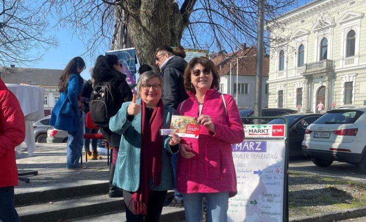 ÖGB-Frauenvorsitzende Perg Gabriele Auinger (r.) und Sieglinde Luger. (Foto: privat)