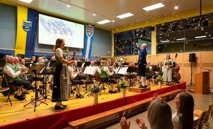 Der Trachtenmusikverein bringt Frühlingsgefühle nach Mitterkirchen. (Foto: TMV Mitterkirchen)