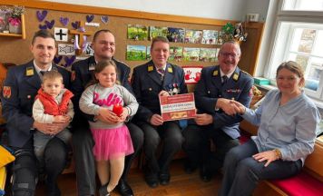 Ferdinandus Orden 1561 unterstützt Mauthausener Kindergarten mit 300 Euro