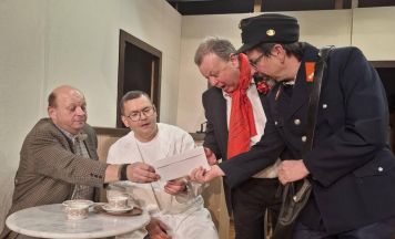 Lustige Geschichten aus einem Wiener Kaffeehaus im Pfarrsaal Naarn