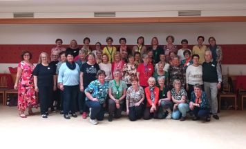 Begeisterung beim Tanztag in den Frühling in der Aumühle in Grein