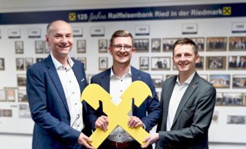 Felix Frühwirth ist neuer Leiter der Raiffeisenbankstelle Ried in der Riedmark