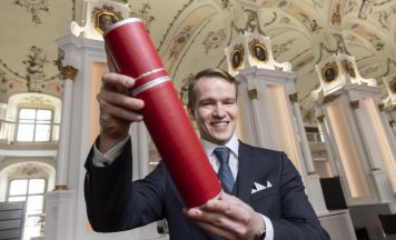 Allerheiligener wurde für seine Studienleistungen vom Bundespräsidenten geehrt