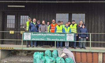 Weniger Abfall – erfolgreiche 13. Müllsammelaktion in Arbing