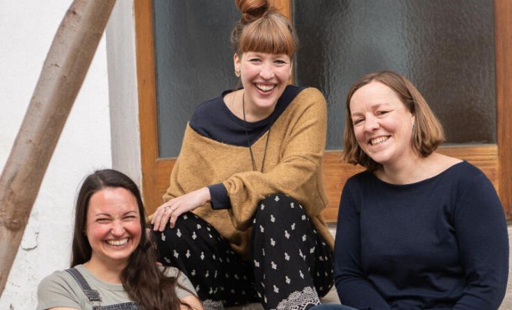 V.l.: Evelyn Hierner, Sarah Maria Saminger und Anna Grünsteidl. (Foto: Olivia Spindler)