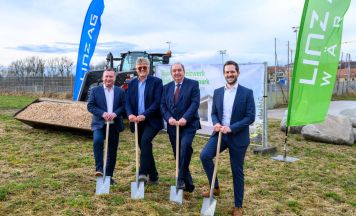 Neues Biomasseheizwerk soll klimafreundliche Naturwärme nach Ried in der Riedmark bringen