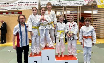 Vier Medaillen für die Luftenberger Nachwuchs-Judoka