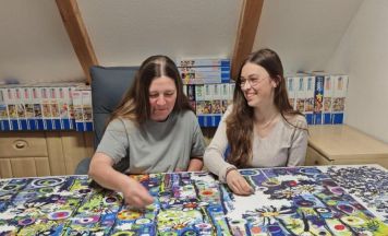 Mutter-Tochter-Duo aus Luftenberg startet bei der österreichischen Meisterschaft im Speed-Puzzeln