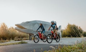 Radwege verbinden die Region Perg