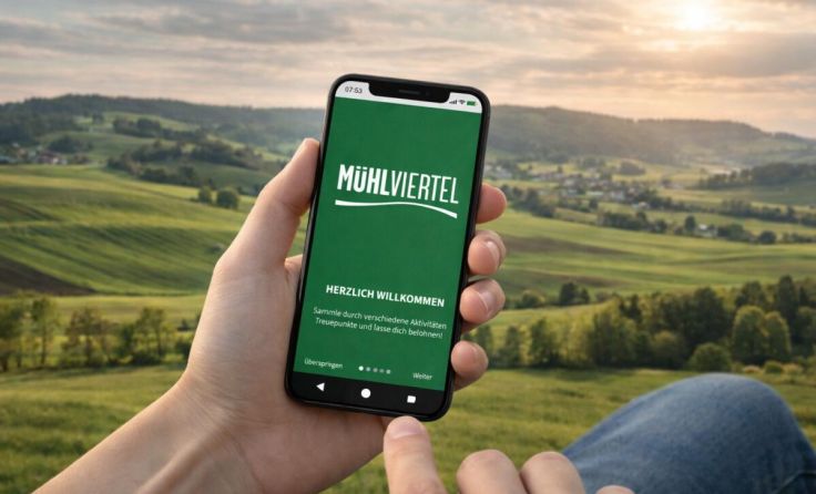 Die neue Mühlviertel App startet mit 1. Mai. (Foto: TVB Mühlviertel)