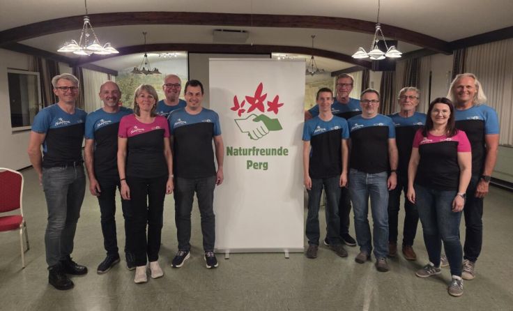 Der neue Vorstand der Naturfreunde Perg. (Foto: privat)