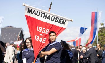 81. Internationale Befreiungsfeier an der KZ-Gedenkstätte Mauthausen