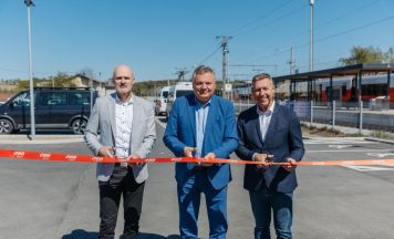 Der Park-and-Ride-Ausbau in Lungitz ist offiziell abgeschlossen