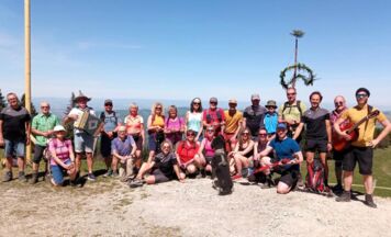 Die Naturfreunde Mauthausen wanderten auf die Hohe Dirn