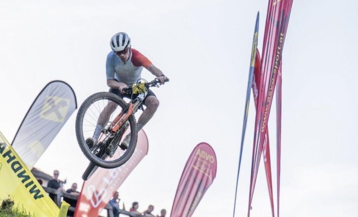 Mountainbike-Action in Windhaag bei Perg. (Foto: Pils)