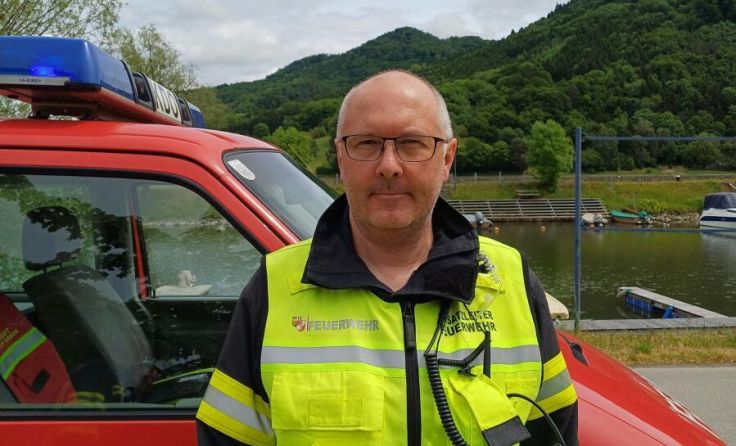 Einsatzleiter Klaus Kurzbauer (Foto: Victor Vogelsang)