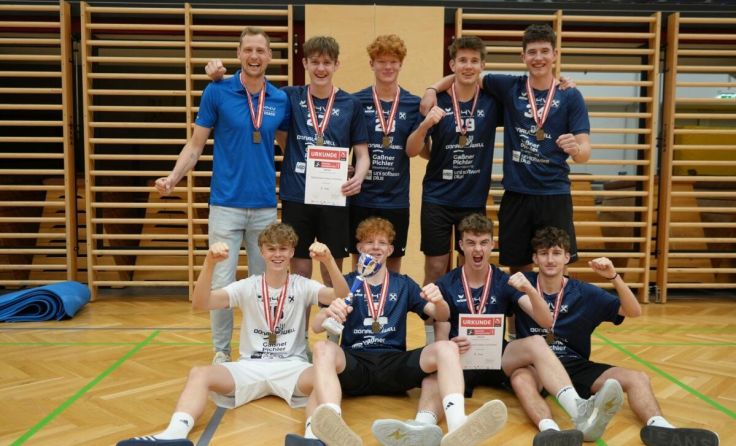 Große Freude bei den Mühlviertel Volleys. (Foto: Mühlviertel Volleys)