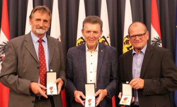 Verdienstzeichen des Landes Oberösterreich für Betriebsratsvorsitzende aus dem Bezirk Perg