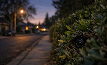 Gruselige Entdeckung: In Büschen versteckte Kameras in Wohnsiedlung