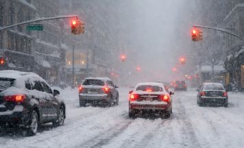 New York lahmgelegt: Heftiger Schneesturm trifft Nordosten der USA