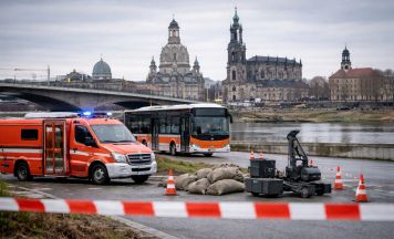 Dresdner Innenstadt aufgrund einer Bombe evakuiert