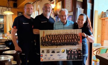 Die FF Reichenau gratuliert E-HBI Willi Wittibschlager zum 90. Geburtstag