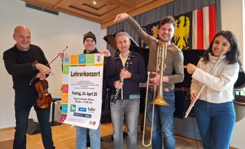 Wenn der Lehrplan swingt - Lehrerkonzert in Weyer