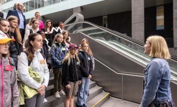 Einblicke in die Technik beim Girls' Day in Oberösterreich