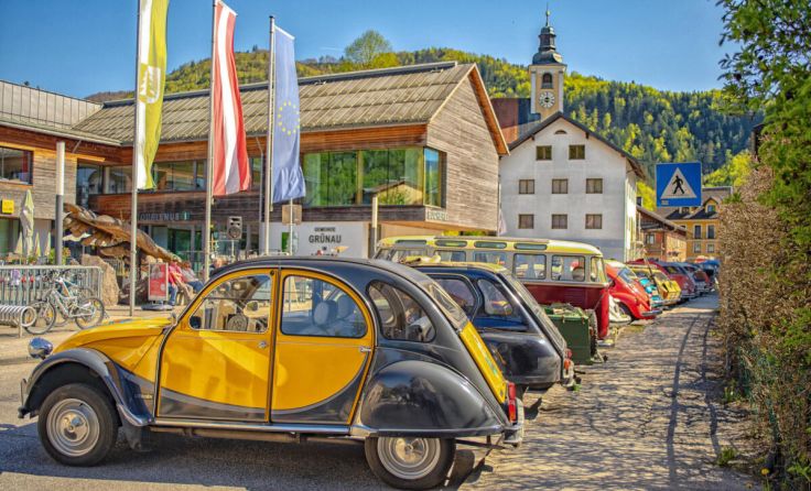 Rund 100 Personen nahmen mit ihren U30-Fahrzeugen an der Ausfahrt teil. (Foto: Gernot Wührleitner)