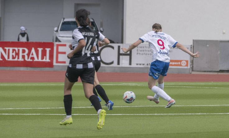 Anna-Katharina Stockinger schnürte den "Viererpack". (Foto: Willi Grinninger)