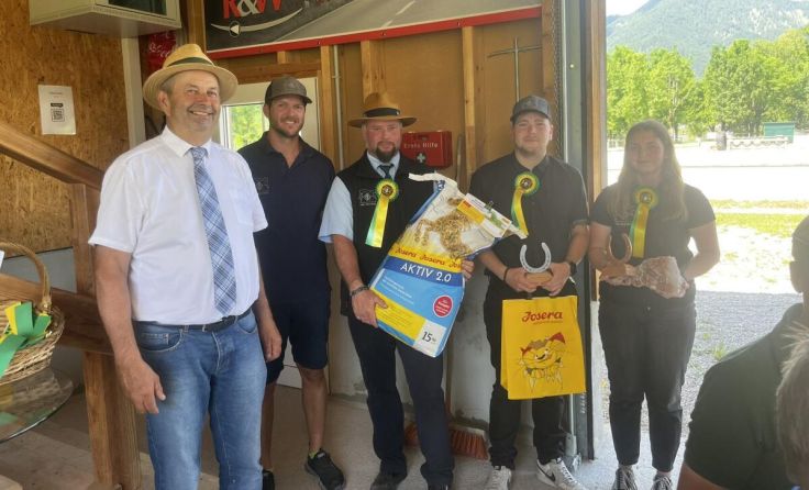 Die Sieger wurden geehrt. (Foto: URFV Bad Ischl)