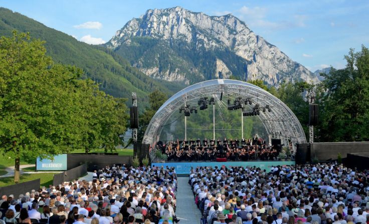 Das letzte Open-Air-Konzert mit dem Linzer Brucknerorchester fand 2024 statt. (Foto: Rudi Gigler)