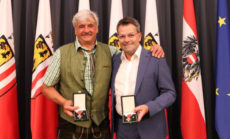 Harald Obenaus und Werner Leitner (v. l.) (Foto: PRO-GE OÖ)