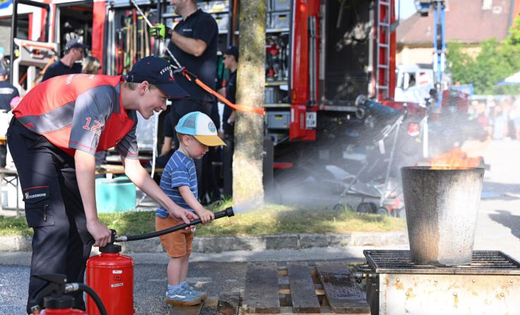 Leistungsschau der Feuerwehr (Foto: Wolfgang Spitzbart)