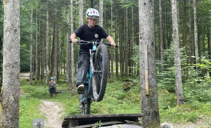 Mountainbiken in der Bike Arena Obertraun (Foto: digiMS 2 Bad Goisern)