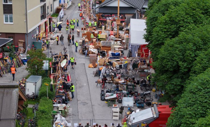 Flohmarkt der Freiwilligen Feuerwehr Lauffen (Foto: ff-badischl.at)