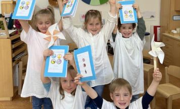 Gosauer Kindergartenkinder gestalteten Projektwoche selbst