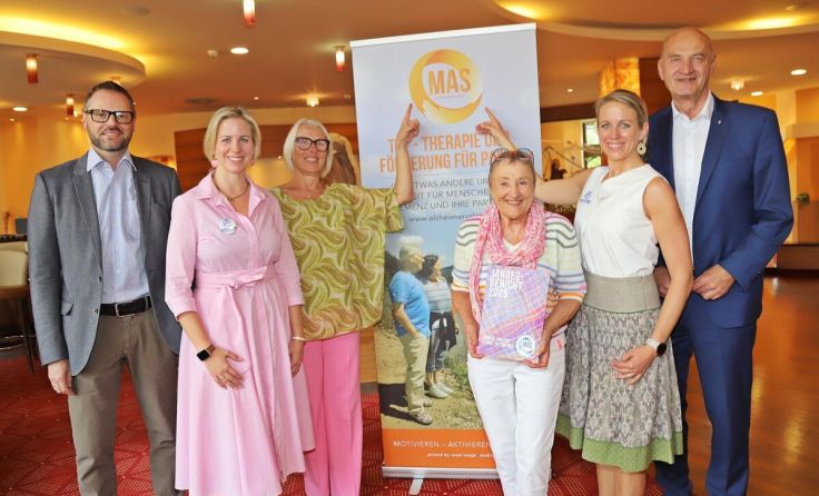 Landesrat Dörfel (ÖVP) zu Besuch beim MAS Alzheimerurlaub in Bad Ischl (Foto: Hörmandinger)