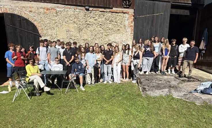 Exkursion der fünften Klassen des BRG/BORG Schloss Traunsee (Foto: BRG/BORG Schloss Traunsee)
