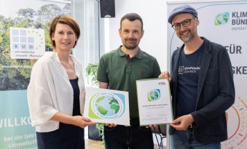 Weingärtner Maschinenbau in Kirchham als Klimabündnis-Betrieb ausgezeichnet