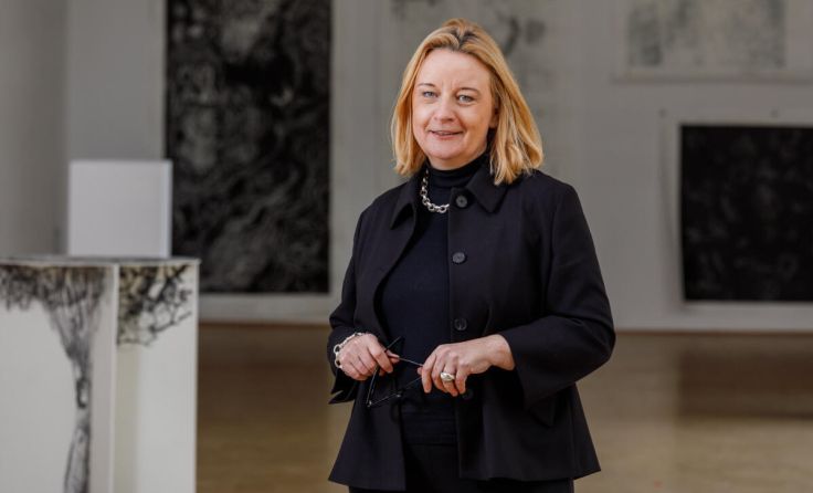 Kunstuni-Rektorin Brigitte Hütter (Foto: Mark Sengstbratl)