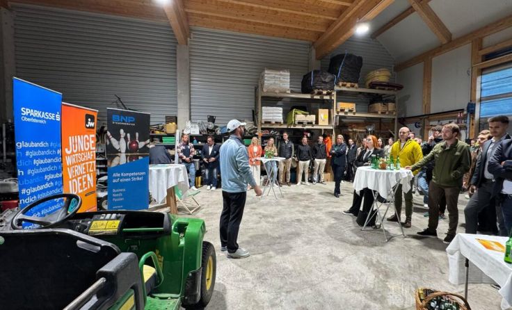 Jungunternehmer bekamen Einblicke aus der Region beim Golfclub Traunsee-Almtal. (Foto: WKO Gmunden)